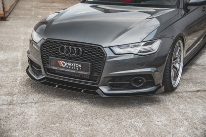 💫ART.8813 Splitter Anteriore per Audi A6 / A6 C7 S-line / S6 C7 2014-2017💫