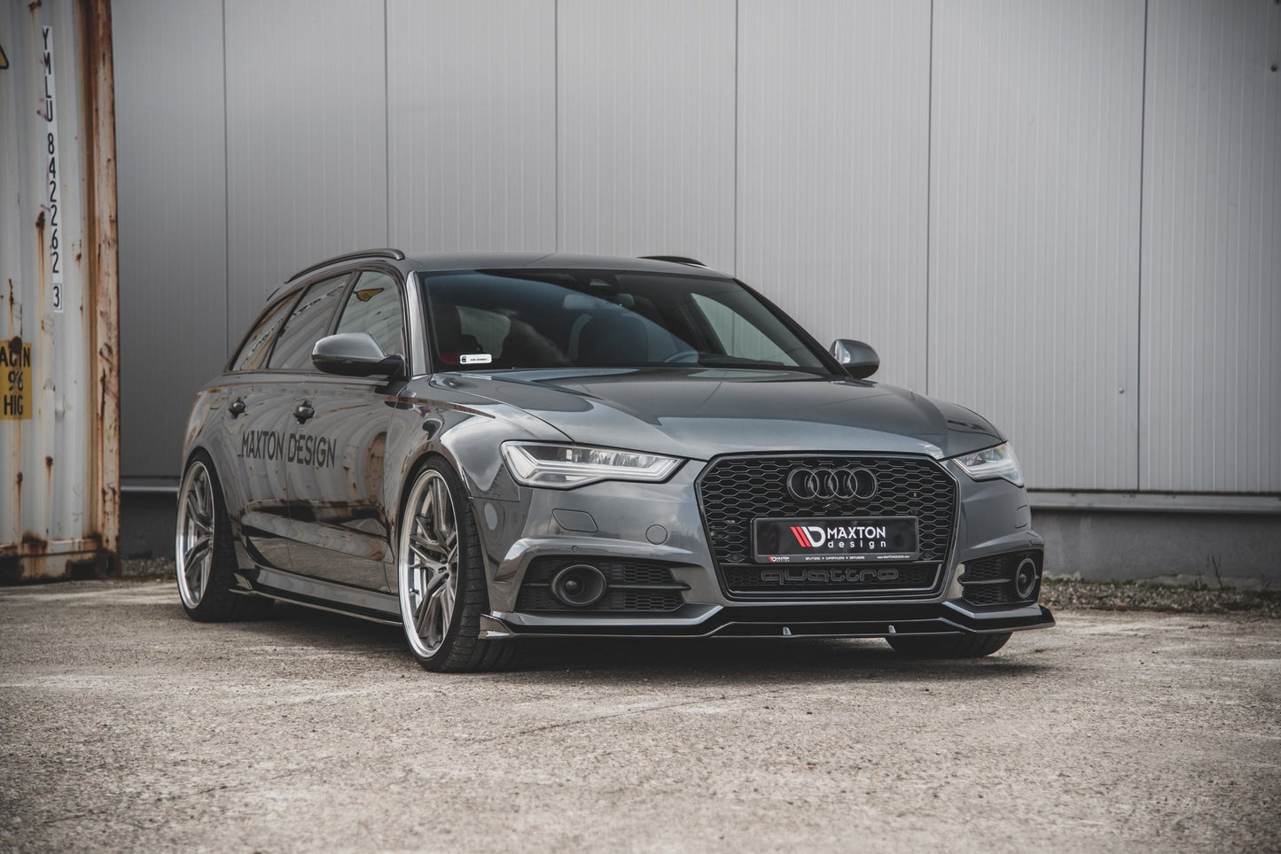 💫ART.8813 Splitter Anteriore per Audi A6 / A6 C7 S-line / S6 C7 2014-2017💫