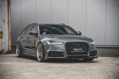 💫ART.8813 Splitter Anteriore per Audi A6 / A6 C7 S-line / S6 C7 2014-2017💫