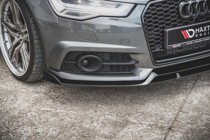 💫ART.8813 Splitter Anteriore per Audi A6 / A6 C7 S-line / S6 C7 2014-2017💫