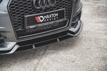 💫ART.8813 Splitter Anteriore per Audi A6 / A6 C7 S-line / S6 C7 2014-2017💫