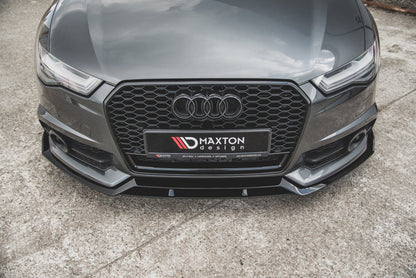💫ART.8813 Splitter Anteriore per Audi A6 / A6 C7 S-line / S6 C7 2014-2017💫