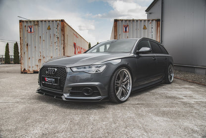 💫ART.8813 Splitter Anteriore per Audi A6 / A6 C7 S-line / S6 C7 2014-2017💫