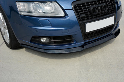 🔥Front Splitter Adatto Per Audi A6 S-Line C6🔥
