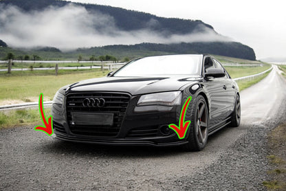 ⭐Front splitter suitable for Audi A8 D4⭐