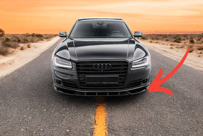 🌺Splitter anteriore adatto per Audi A8 D4 Facelift🌺
