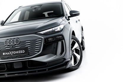 💫ART.8978 Splitter Anteriore per Audi Q6 e-tron Standard / S-Line / SB Mk1 💫