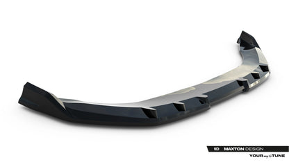 💫ART.8978 Splitter Anteriore per Audi Q6 e-tron Standard / S-Line / SB Mk1 💫