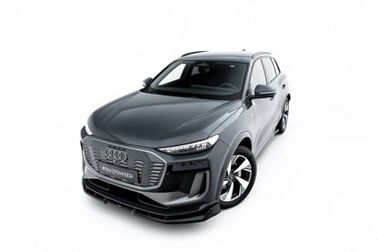 💫ART.8978 Splitter Anteriore per Audi Q6 e-tron Standard / S-Line / SB Mk1 💫
