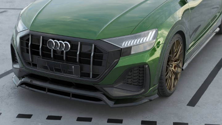✨Splitter anteriore adatto per Audi Q8 Mk1 Facelift✨