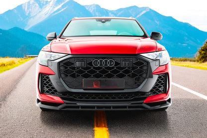⭐Splitter anteriore Adatto Per Audi RSQ8 Mk1 Facelift⭐