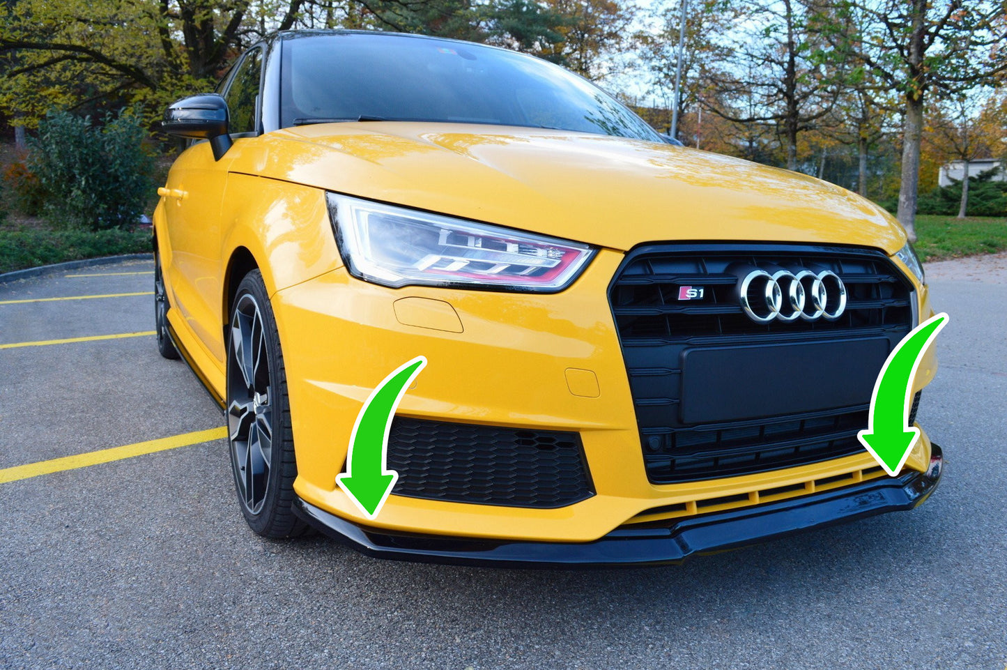 ✨Splitter anteriore adatto per Audi S1 8X✨