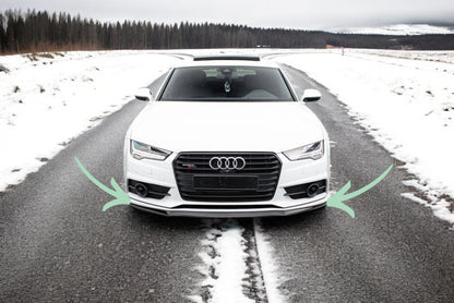 🔥Splitter Anteriore Adatto Per Audi S7 / A7 S-Line C7 FL🔥