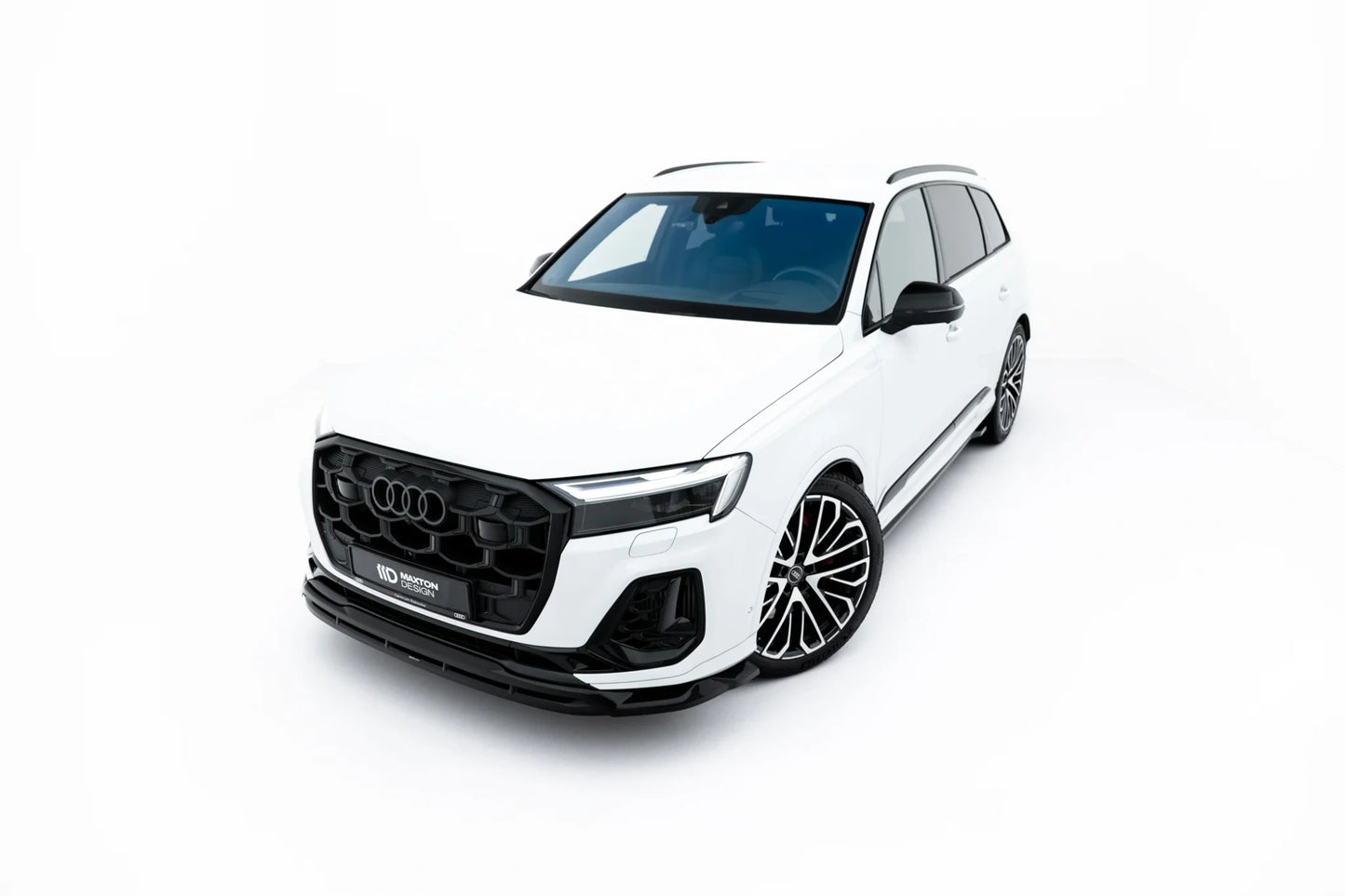 💫ART.8969 Splitter Anteriore Nero Lucido per Audi SQ7 Mk2 Facelift 2 2023+💫