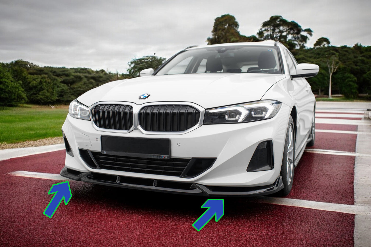 ⭐Splitter anteriore BMW 3 Berlina / Touring G20 / G21 Facelift⭐