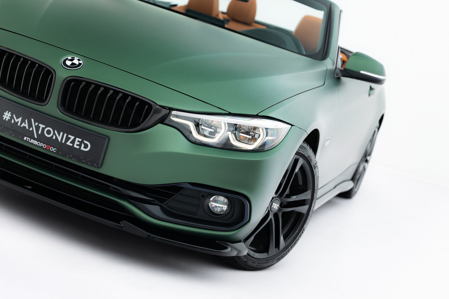 💫ART.9040 Splitter Anteriore per BMW 4 Cabrio / Coupe F32 F33 2014-2020💫