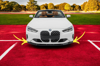 🔥Splitter Anteriore V.1 Adatto Per   BMW 4 Coupe / Cabrio G22 / G23🔥