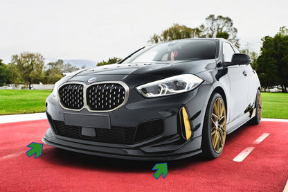 ⭐BMW M135i M-Performance F40 front splitter⭐
