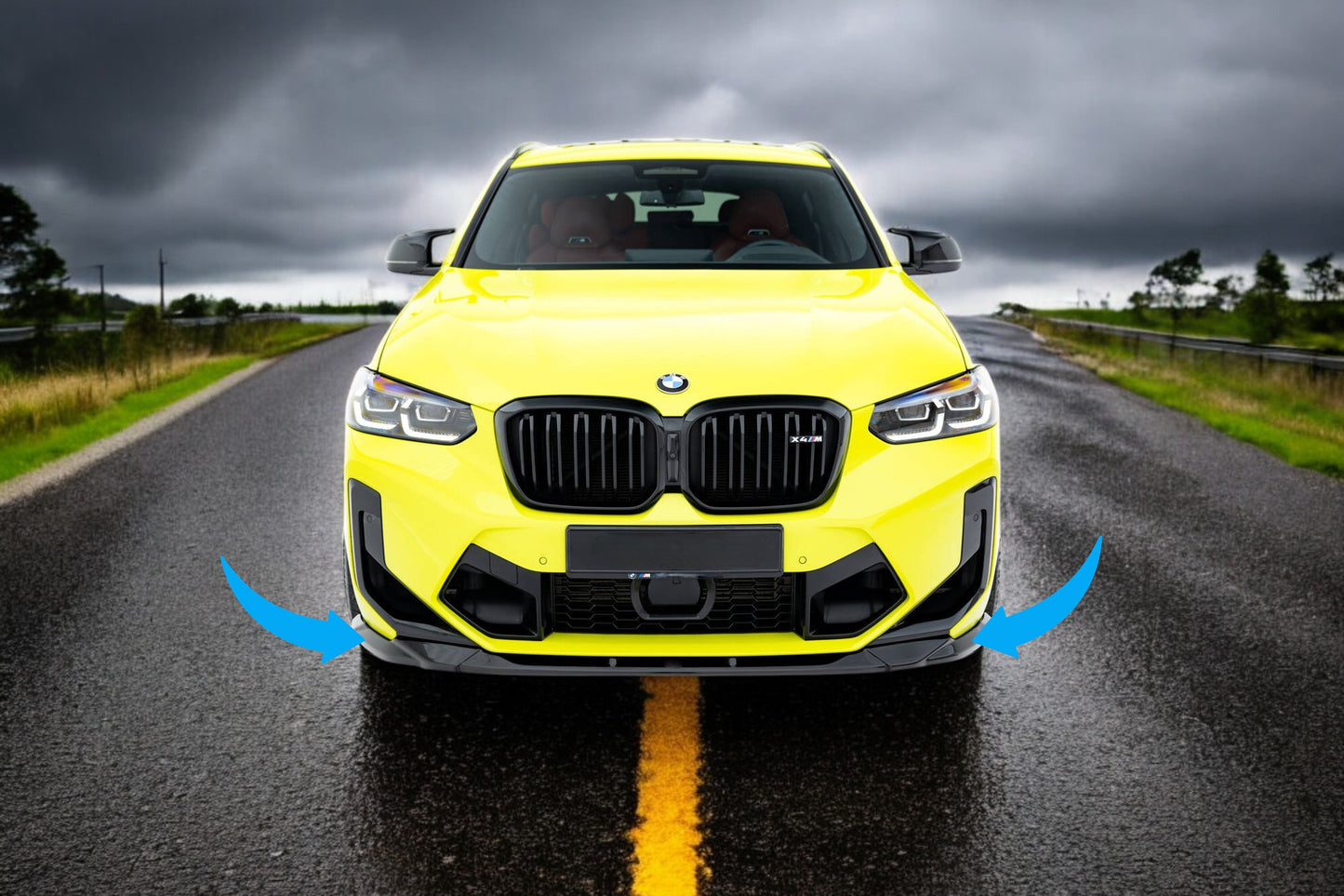 🔥Splitter Anteriore Adatto Per  BMW X4M F98🔥