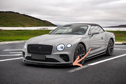 🔥Splitter Anteriore Adatto Per Bentley Continental GT Mk3🔥