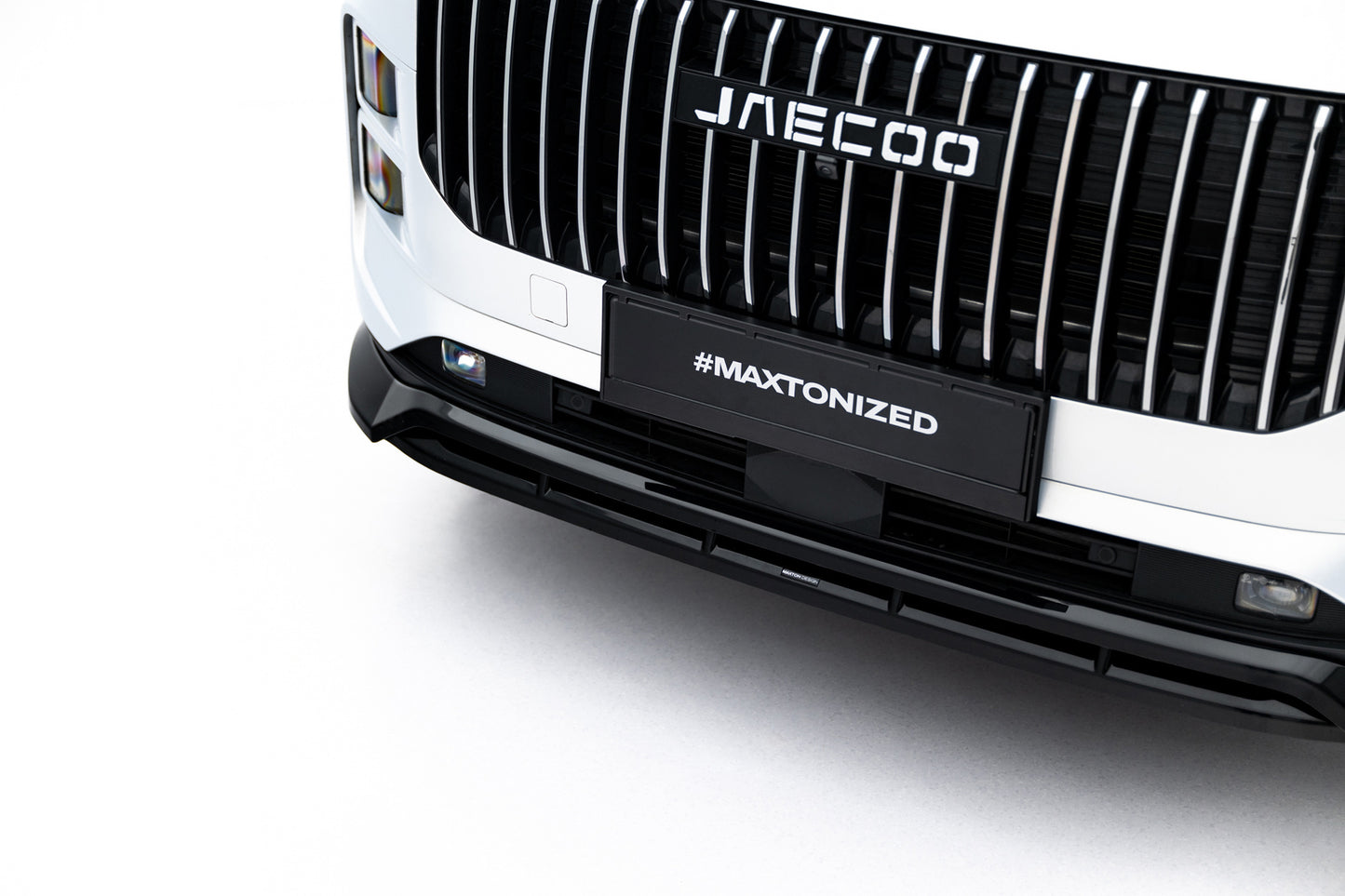 💫ART.8963 Splitter Anteriore Nero Lucido adatto per Jaecoo 7 Mk1 2023+💫