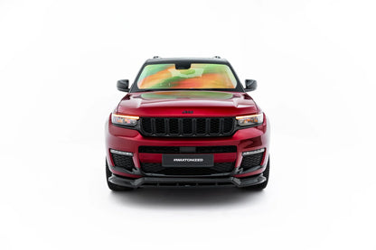 💫ART.8821 Splitter Anteriore adatto per Jeep Grand Cherokee L Mk5 2021+💫