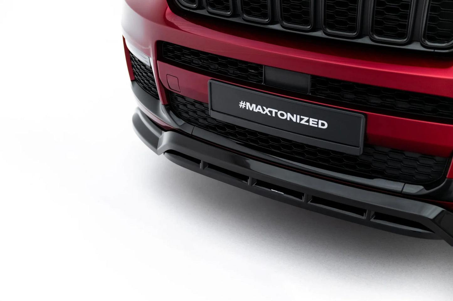 💫ART.8821 Splitter Anteriore adatto per Jeep Grand Cherokee L Mk5 2021+💫
