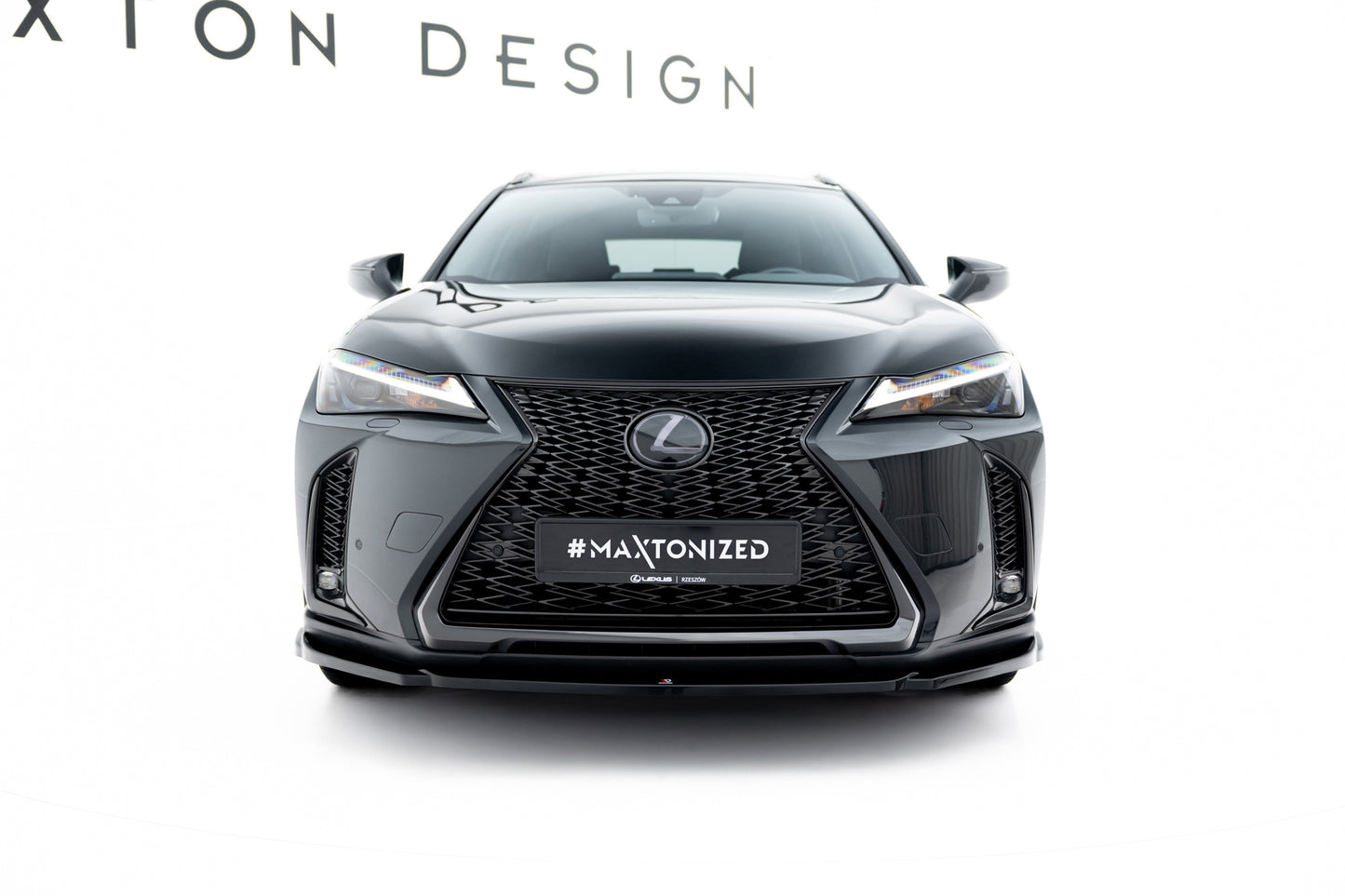 💫ART.9048 Splitter Anteriore adatto per Lexus UX F-Sport Mk1 2018+💫