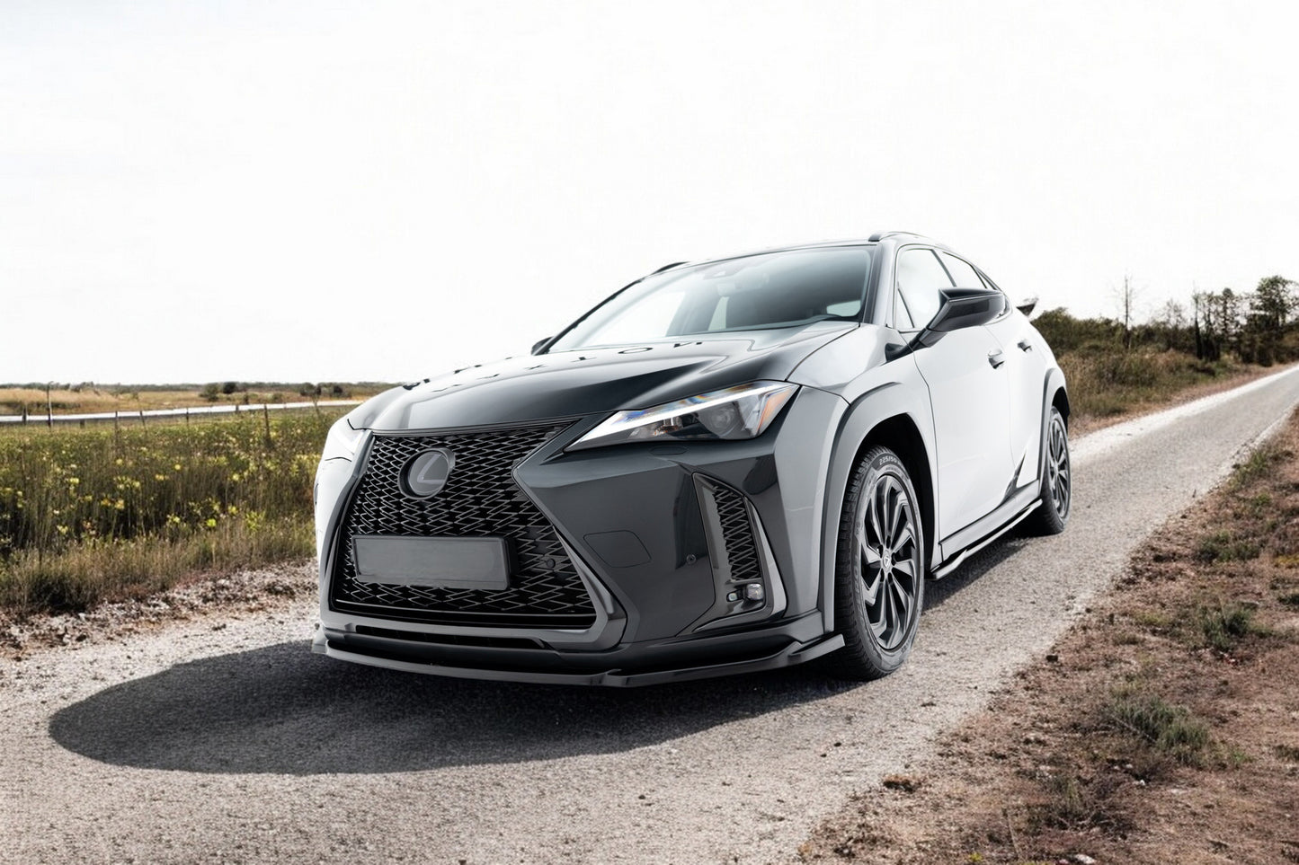 ⭐Splitter anteriore Adattto Per Lexus UX F-Sport Mk1⭐