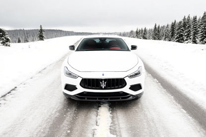 🔥Front Splitter Adatto Per Maserati Ghibli Modena Mk3 Facelift🔥