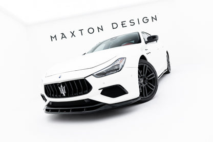 💫ART.9046 Splitter Anteriore Maserati Ghibli Modena Mk3 Facelift💫