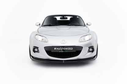 💫ART.9038 Splitter Anteriore Nero Lucido per Mazda MX-5 Mk3 (NC) Facelift💫