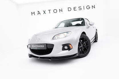 💫ART.9038 Splitter Anteriore Nero Lucido per Mazda MX-5 Mk3 (NC) Facelift💫