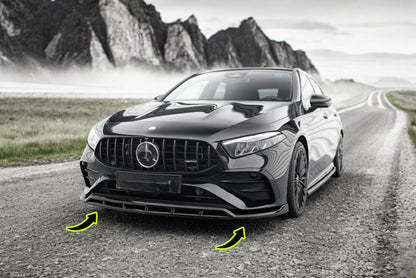 2107 🔥Front Splitter Suitable for Mercedes-AMG A35 W177 Facelift🔥 