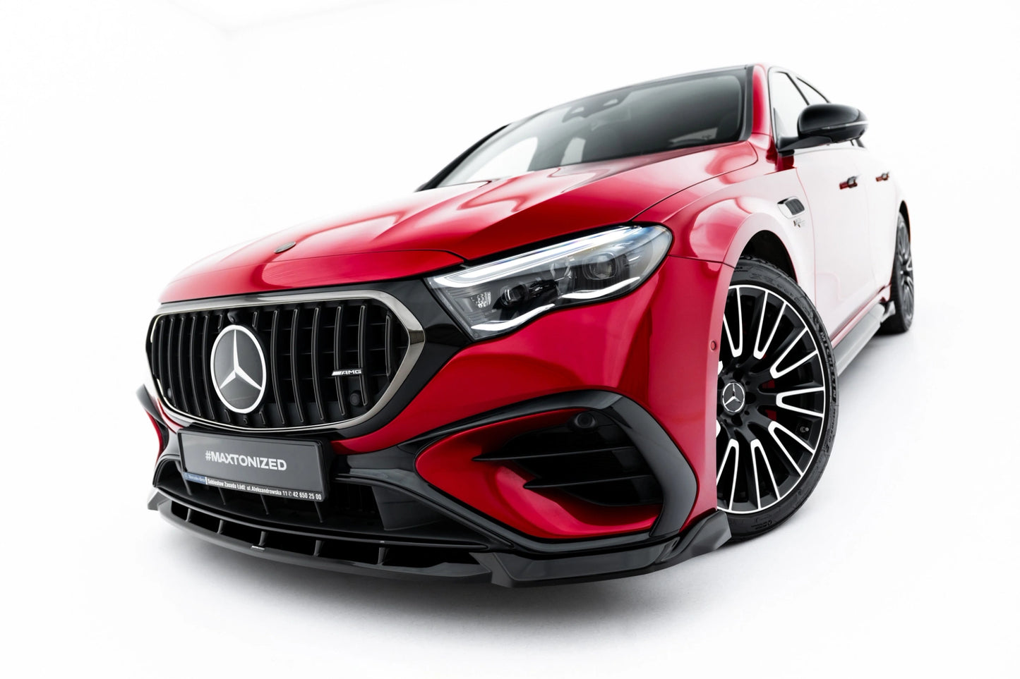 💫ART.8977 Splitter Anteriore Nero Lucido per Mercedes-AMG E53  W214💫