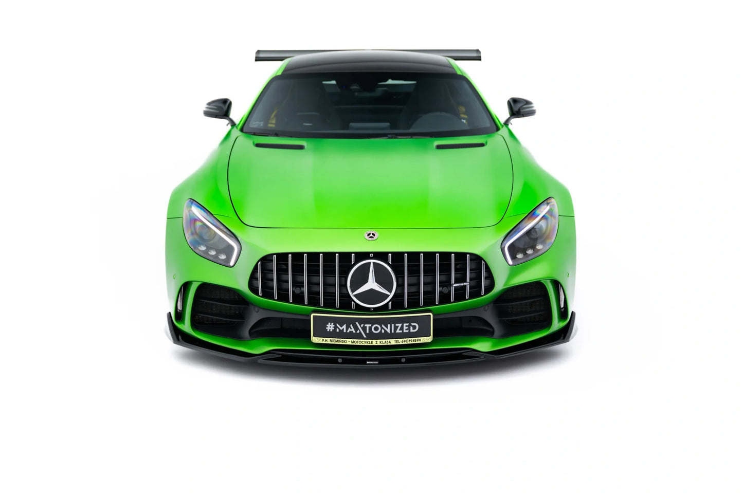 💫ART.8838 Splitter Anteriore per Mercedes-AMG GT R C190 Facelift 17-23💫