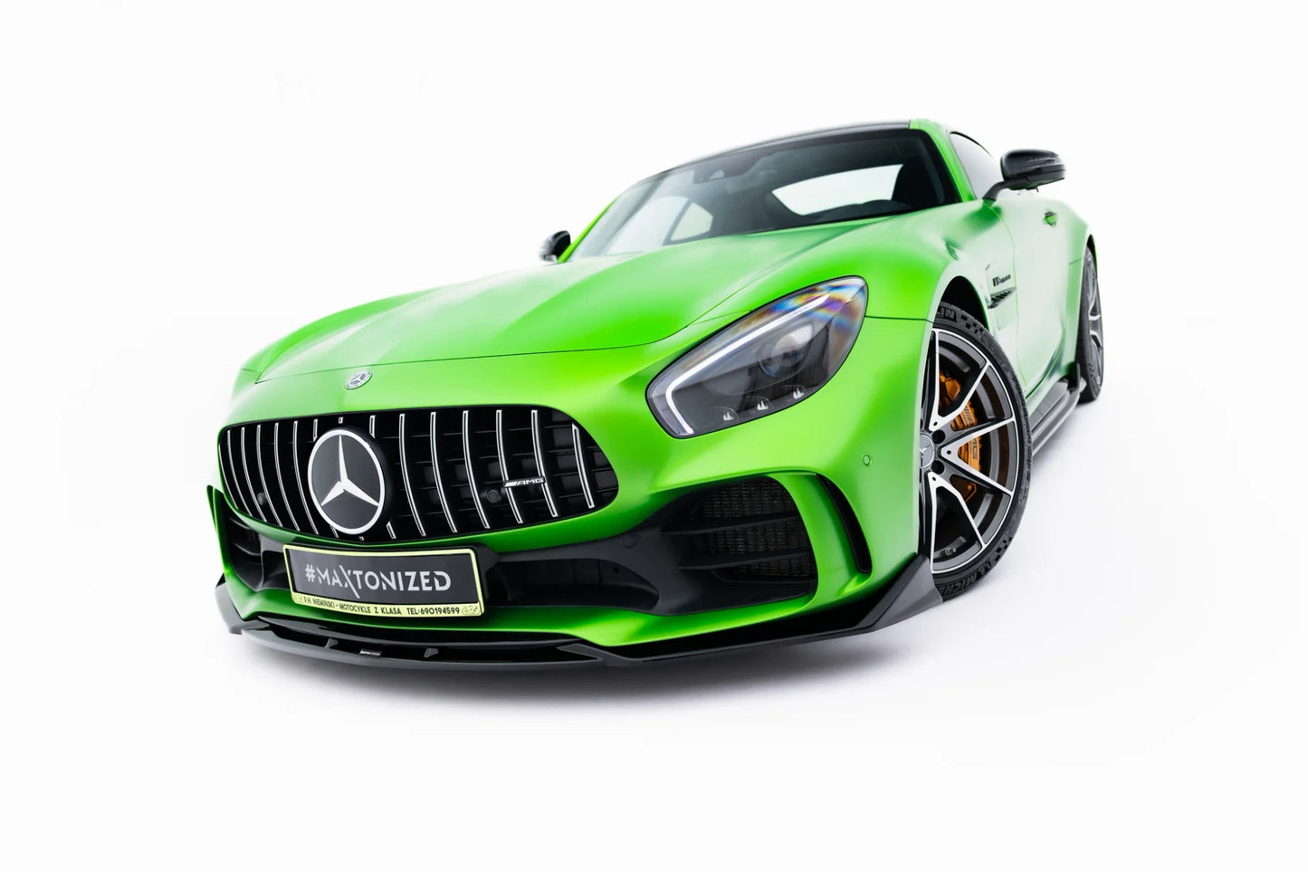 💫ART.8838 Splitter Anteriore per Mercedes-AMG GT R C190 Facelift 17-23💫