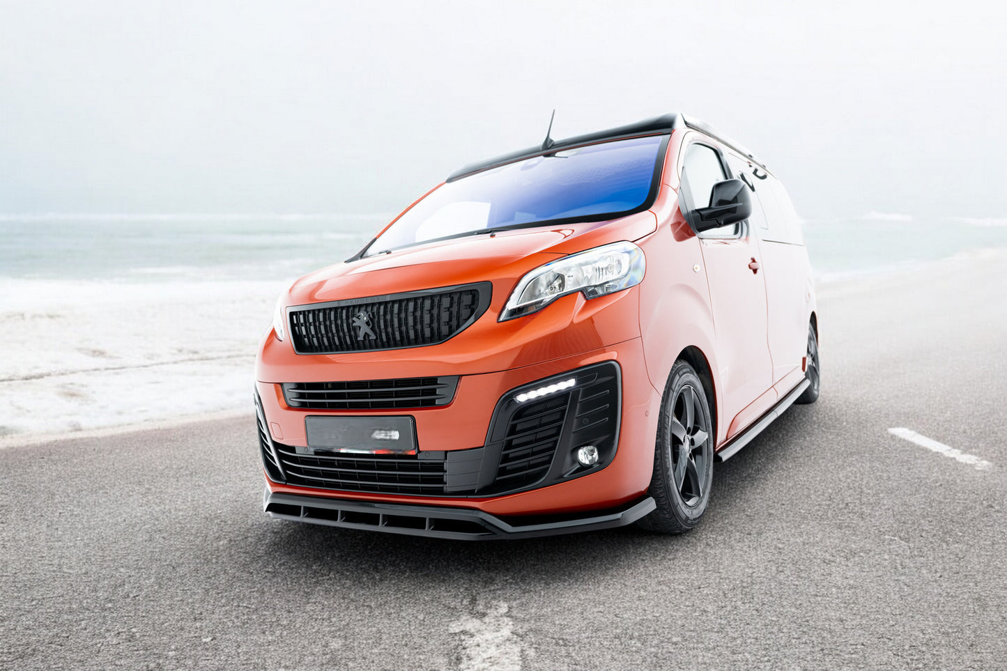 ⭐Splitter anteriore Adatto Per Peugeot Expert Mk3⭐