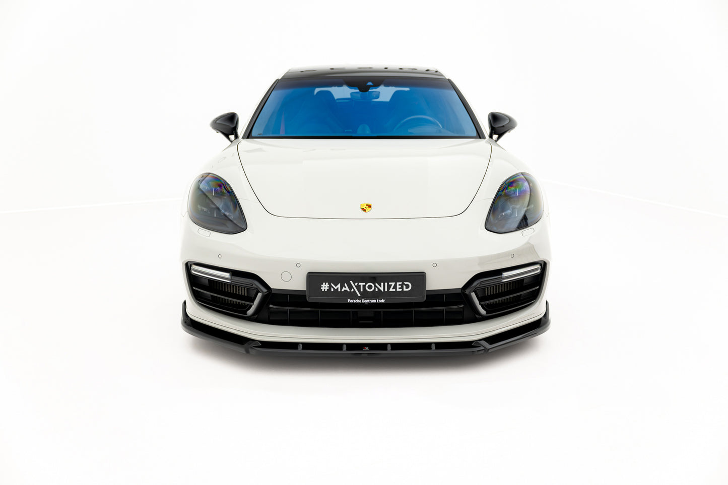 💫ART.9043 Splitter Anteriore per Porsche Panamera GTS Sport Turismo 971 Facelift💫