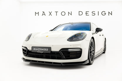 💫ART.9043 Splitter Anteriore per Porsche Panamera GTS Sport Turismo 971 Facelift💫