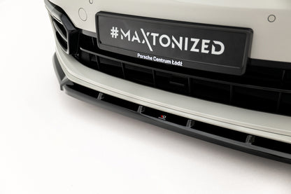 💫ART.9043 Splitter Anteriore per Porsche Panamera GTS Sport Turismo 971 Facelift💫