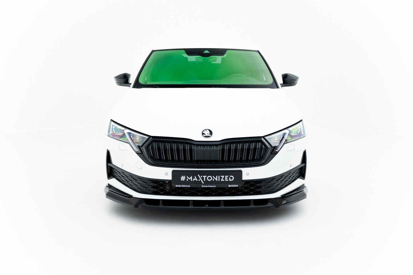 💫ART.9002 Splitter Anteriore per Skoda Octavia Sportline Liftback / Combi Mk4💫