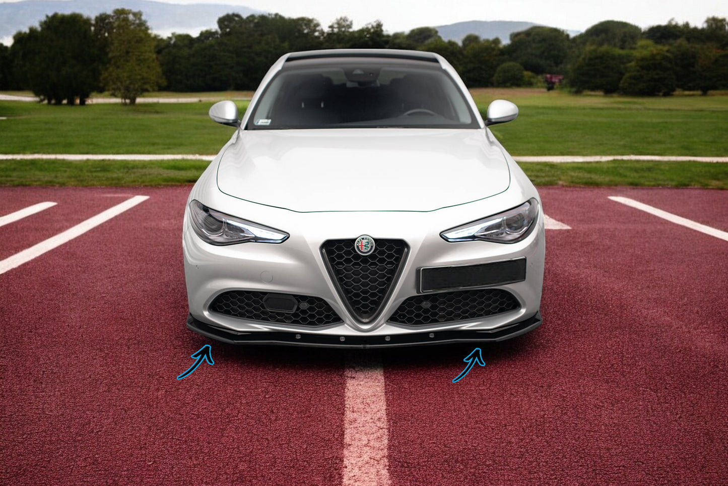 🔥Splitter anteriore V.1 Alfa Romeo Giulia Sport🔥