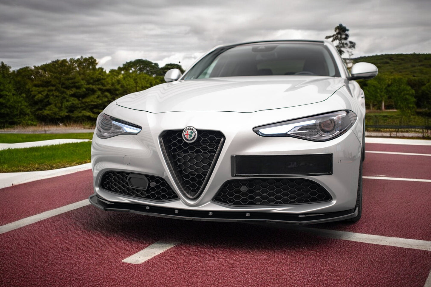 🔥Splitter anteriore V.1 Alfa Romeo Giulia Sport🔥