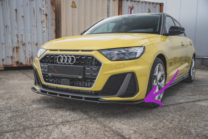 😎Front Splitter V.1 Suitable For Audi A1 S-Line GB😎