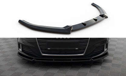 😍Splitter anteriore V.1 Adatto Per Audi A3 Sportback 8V Facelift😍