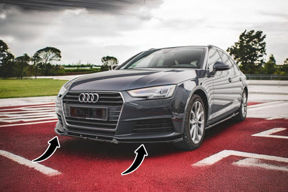 💫Front splitter V.1 suitable for Audi A4 B9💫