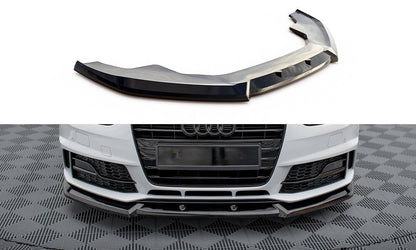 😍Splitter anteriore V.1 Adatto Per Audi A4 Competition B8 Facelift😍