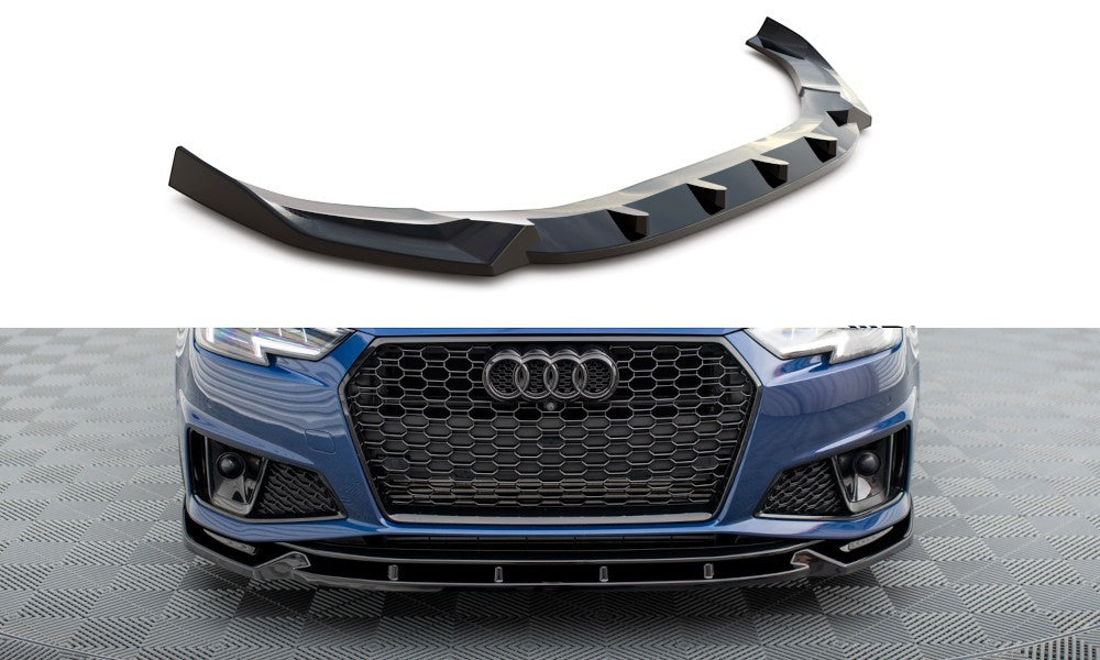 🔥Splitter anteriore V.1 Adatto Per Audi A4 Competition B9🔥