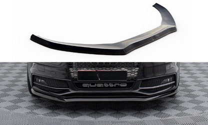 ⭐Splitter anteriore V.1 adatto per Audi A4 S-Line / S4 B8 Facelift⭐